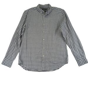 Banana‎ Republic Camden Fit Luxe Flannel Button-down Shirt Check Pattern Medium